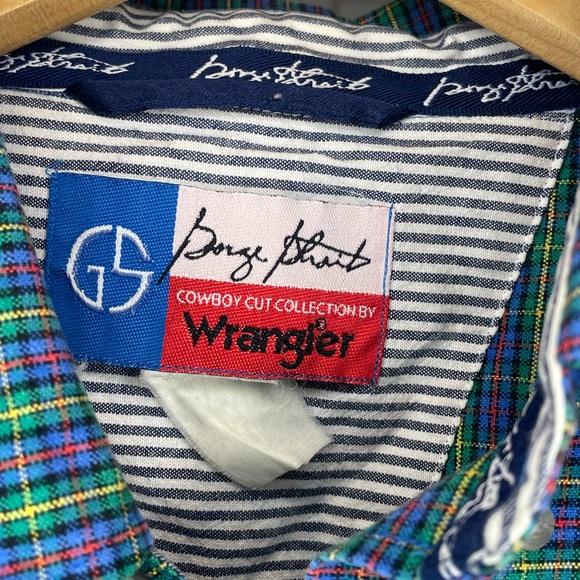 Country Classic! Wrangler George Strait Button Down 0238 - Picture 3 of 3